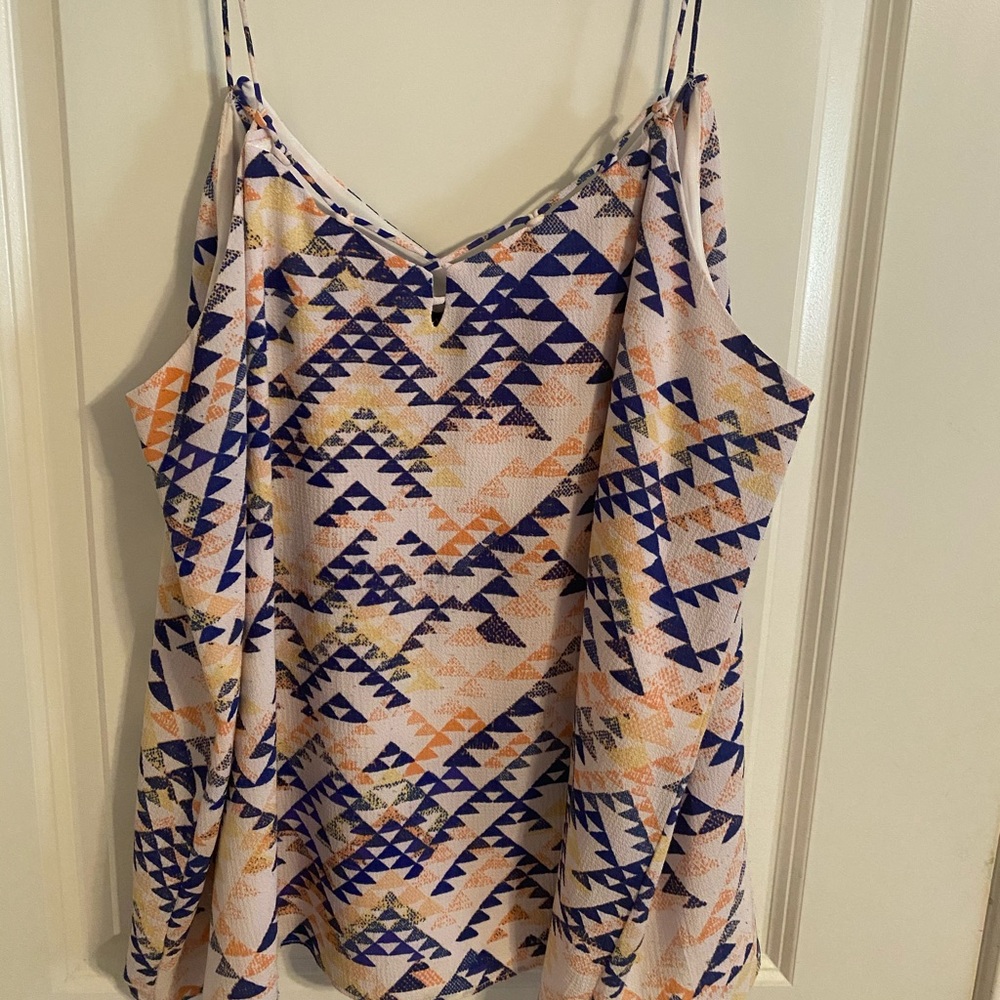 Spaghetti strap tank top